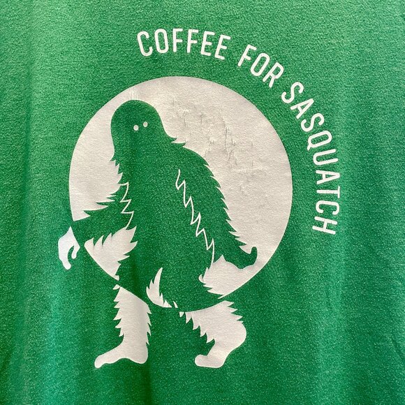 Coffee For Sasquatch T-Shirt Size Medium - Picture 1 of 4